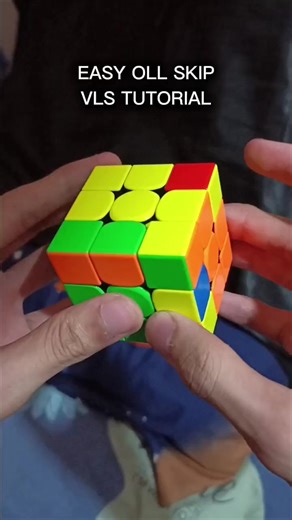 Easy Oll Skip VLS Tutorial for Rubik's Cube