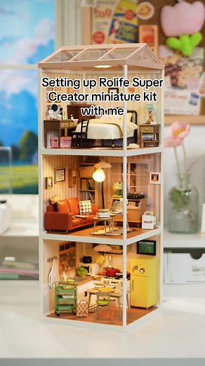Setting up Rolife Super Creator Miniature Kit | DIY with Me