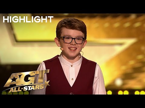 13-Year-Old Magician Aidan McCann SHOCKS The Judges With Amazing Magic! | AGT: All-Stars 2023