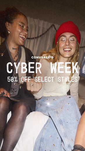 18K views | Shop gifts for the whole crew (including you) with 50% off select styles + 25% off new arrivals. | CONVERSE | Facebook