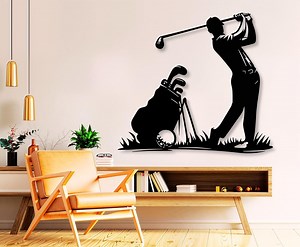 Golfer Dxf Svg Png Files Golf Man Vector Cut File for Cnc Plasma Laser Cricut Glowforge Xtool - Etsy