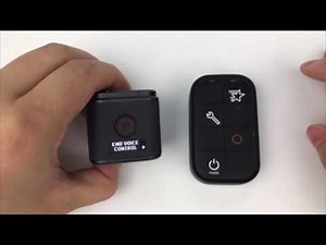 Yottafun Smart Remote for GoPro Hero5 session --- how to use