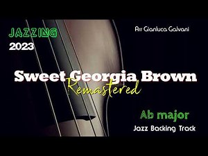 Backing Track SWEET GEORGIA BROWN (Ab) REMASTERED Dixieland New Orleans Traditional Sousaphone Banjo