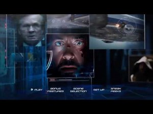 Iron Man 3 MENU DVD HD (2013)