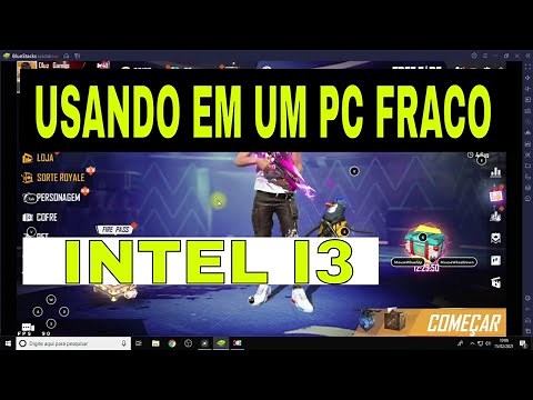 USANDO BLUESTACKS 5 BETA EM UM PC FRACO I3 EM 2021 - GUIA BLUESTACKS 5