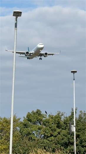 Aer Lingus A321 arriving from DUB, short final LHR RWY 09L ✈️🇮🇪 #AerLing | Aviation Passion