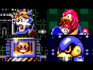 Sonic Triple Trouble - All Bosses (NO DAMAGE)