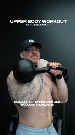 Full Workout (Sets & Reps) Barn Door to Press 4 sets · 6–12 reps North–South Drag 4 sets · 6–10 reps per side Renegade Row with Push-Up 4 sets · 4–8 reps per side Deficit Push-Up 4 sets · 6–20 reps Upright Row 4 sets · 8–12 reps Horn Curl 4 sets · 12–15 reps