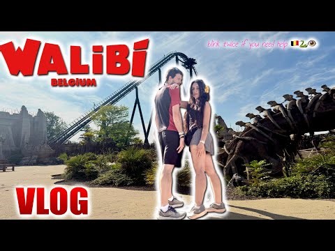 Celebrating Walibi Belgium for its 50th Anniversary🇧🇪🐍👁️ Vlog w/POVs