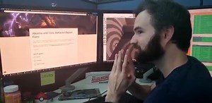 8K views · 43 reactions | Day With a Dev is starting now over at: instagram.com/TitanForgeGames! Hang out with one of our Tech Artists, Chris, and ask him questions about what he's up to! | Smite | Facebook