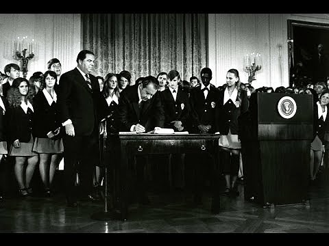 President Nixon Certifies the 26th Amendment