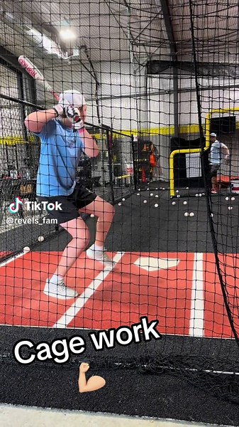 Cage Hitting Drills for Young Baseball Players