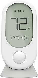 Wyze Thermostat Smart Room Sensors, Detects Temperature, Humidity, and Motion, Remote Viewing, Always-On Display, 1-Pack (Wyze Thermostat Required)
