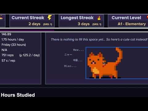 Language Learning Logger - Complete Gamified Tracking System