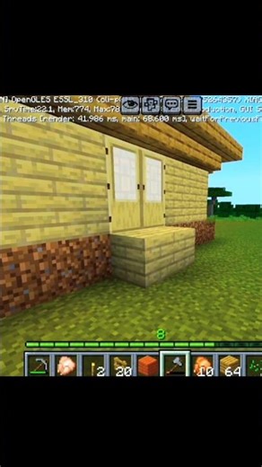 4×4 room in minecraft🤣🤣 #minecraft #gaming #minecraftbuild #minecraftcreative #minecraftideas #memes