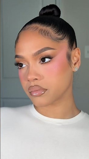 Soft Yet Gorgeous Glam for Any Occasion✨️#makeup#tutorial#fullglam#softglam#occasion#shorts#fyp#glam