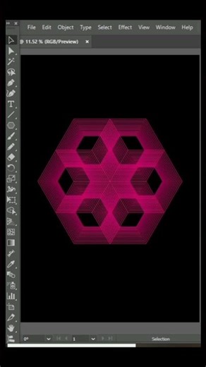 How to creat 3d flower design in Adobe illustrator #1millionviews #2026 #1ksubscribers