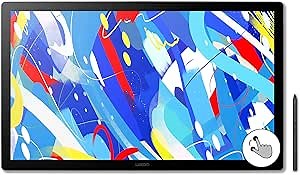 Wacom Cintiq 24 Touch Drawing Tablet with Screen, 23.8 inch Display, Pro Pen 3 (Battery-Free), 100% sRGB Pen Display for Artists, Designers, Animation, Game Dev, Works with Mac, PC & Android