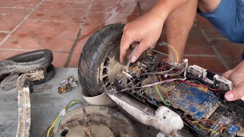 How to Restore a Self Balancing Electric Scooter