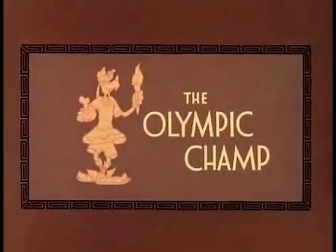 Disney Goofy The Olympic Champ 1942