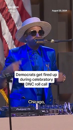 6.4K views · 480 reactions | The DNC’s ceremonial roll call to nominate Kamala Harris and Tim Walz included a DJ, popular music and special guests. Democrats officially confirmed #Harris as their nominee in a virtual roll call earlier in the month. | NBC Politics | Facebook
