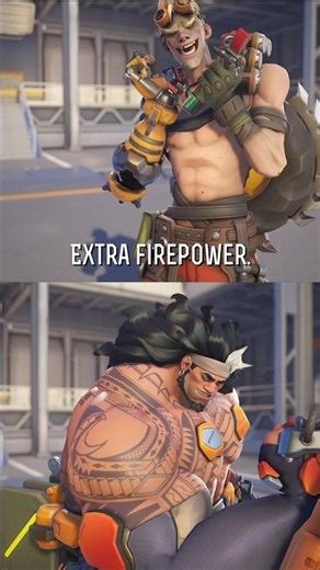NEW Junkrat and Mauga interaction - Overwatch 2