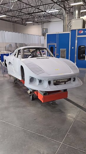 Porsche 935 Big Body Tribute On a Celette frame machine getting some TLC. . Original video and all the work done by : Patrick Motorsports Phoenix, Arizona, USA . . #celette #celettebench #935racing #porsche935 #935tribute #patrickmotorsports #porscheclassic #porsche935turbo #porscheprojects | Celette