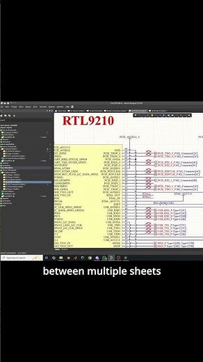 Net Label vs Off-Sheet Connector vs Port — What Altium Beginners Miss #pcbdesign #shorts