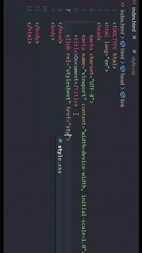 How to link CSS to HTML#coding #css #frontendcourse #design #webdesign #programming #html