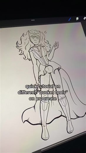 Procreate Bucket Tool Tutorial