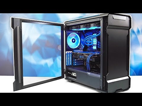 $3000 Gaming PC Time Lapse Build - BIG BLUE