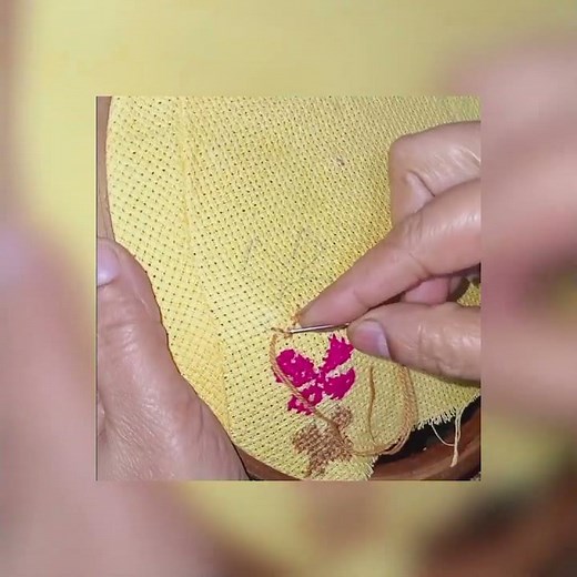 Cross Stitch - NF Official #diy #tutorial