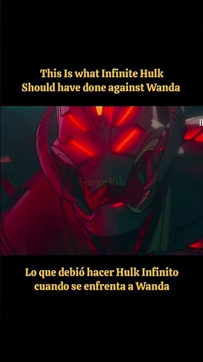 La bruja Escarlata sí le quita su poder y energía a Hulk pero no con Ultron Visión