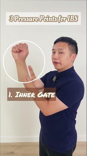 Three Acupressure Points for IBS Relief