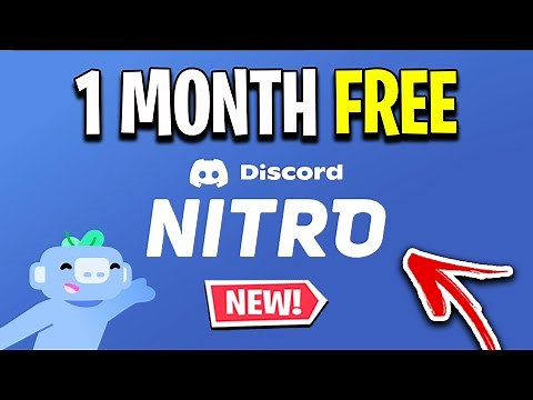 How To Get DISCORD NITRO For FREE! (1 Month)