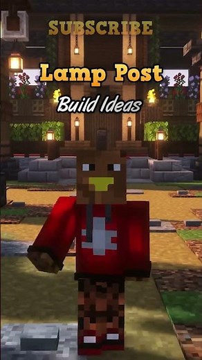 Minecract Lamp Post Build Ideas #minecraft