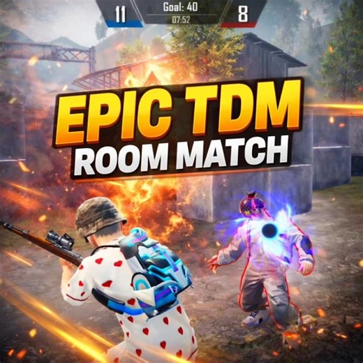 EPIC TDM Room Match 🔥 Intense Gameplay | Full Highlights | #asadhunter