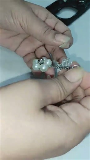 How to Make a Beaded Mobile Charm 😍✨ | DIY Phone Charm | Easy Beads Craft #shorts #beadedcharm #diy