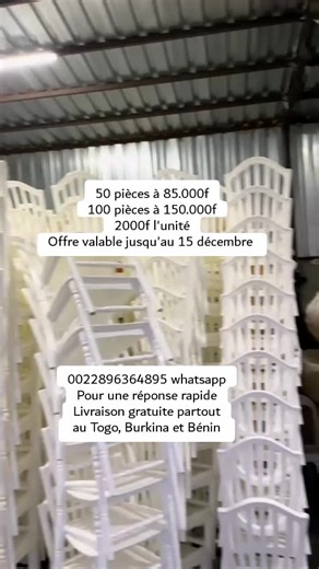 Commandez des produits de Chine vers le Bénin