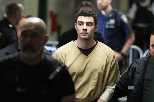 Police say they searched Luigi Mangione's backpack for a potential bomb