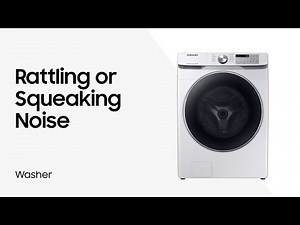 Washing Machine & Dryer Noises: Rattling or Squeaking | Samsung US