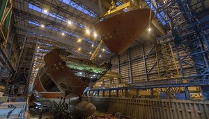 Construction update on Disney's Newest Ship the Disney Wish | Chip and Company