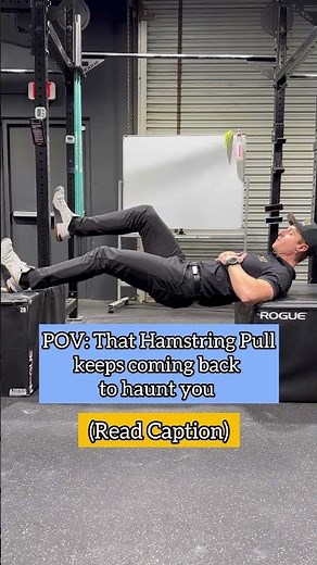 Hamstring isometric holds are a game changer for managing constant hamstring pulls!