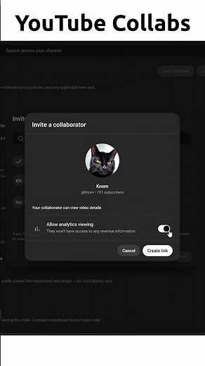 How to Use YouTube's NEW Collabs Feature (in 30s)