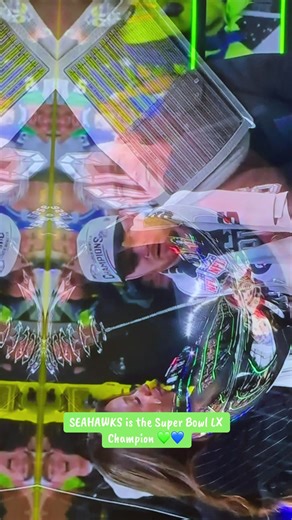 What a season @Seattle Seahawks ! #seahawks 💚💙💚 is the #superbowlLX #champion