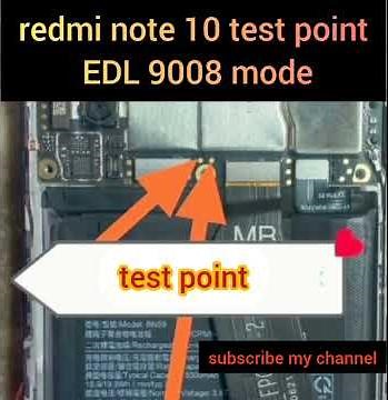 xiaomi redmi note 10 test point