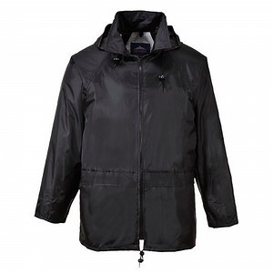 [Hot Item] Waterproof Workwear Raincoa for Men or Woment Hooded PVC Rain Jacket