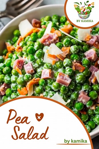 This quick and easy Pea 﫛 Salad is a delicious addition to any meal!...