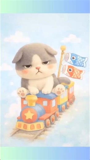 グレちゃんとこどもの日🎏Gure-chan and Children’s Day 🎏#こどもの日 #端午の節句 #グレちゃん #猫 #癒し#可愛い #CuteCat#Kawaii