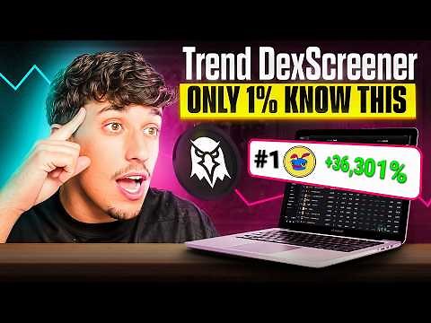 How to Trend on DexScreener ✅ (ultimate dexscreener booster)
